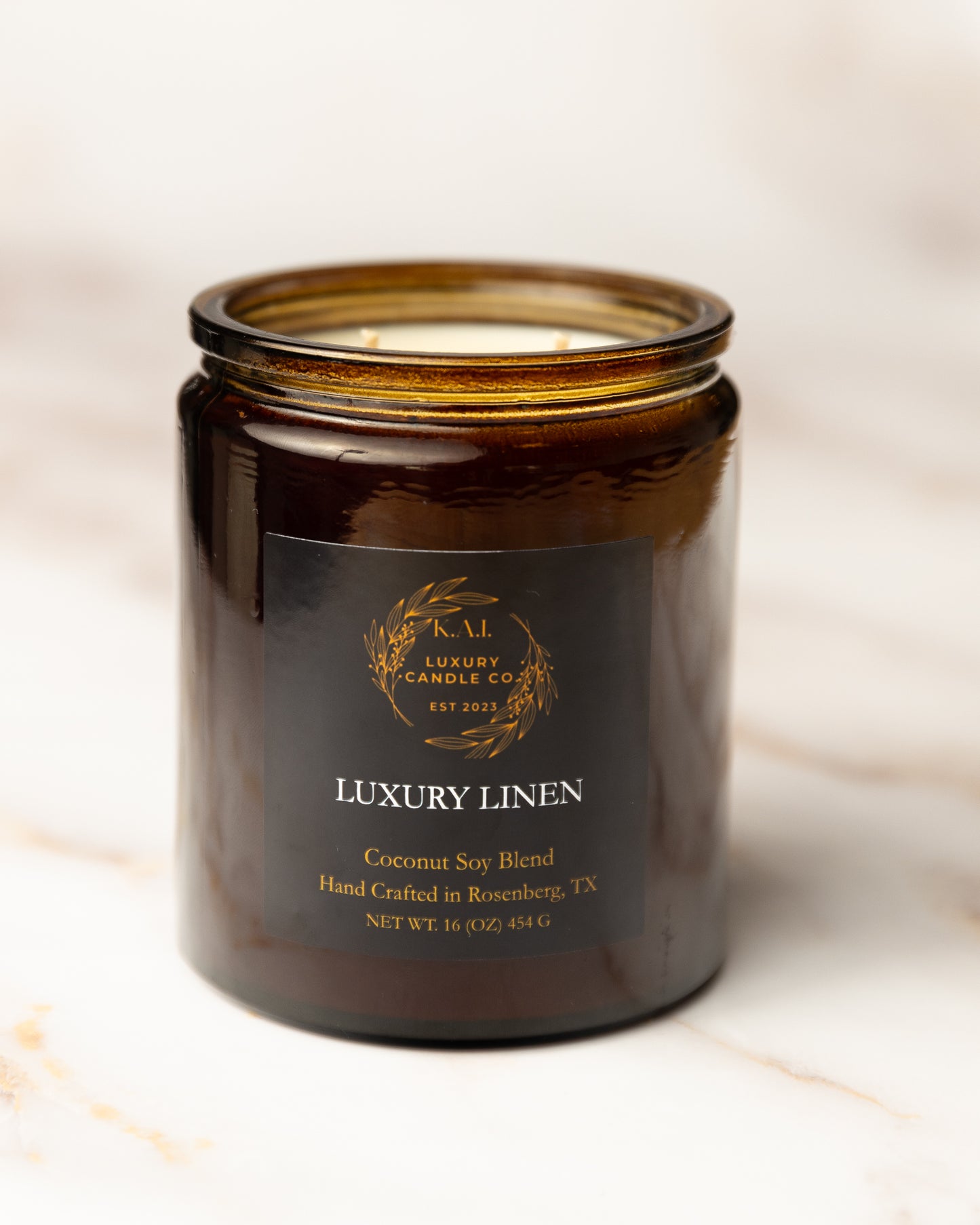 Luxury Linen Candle