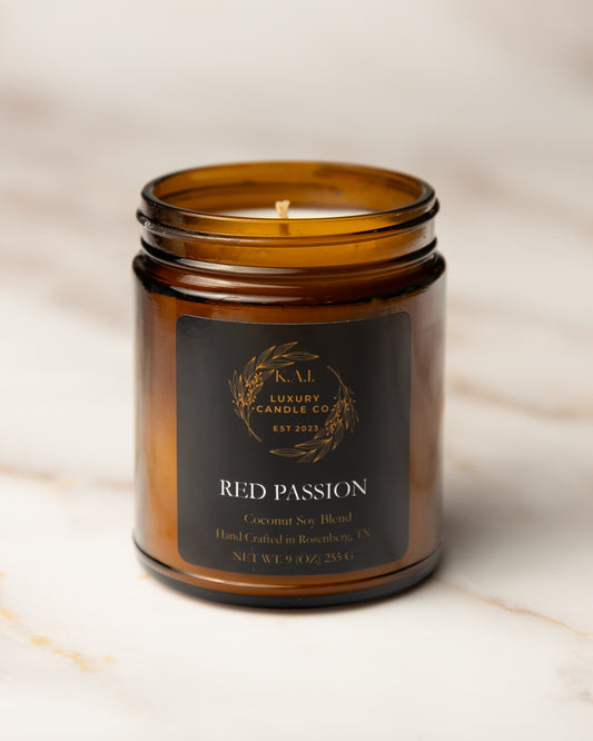 Red Passion Candle