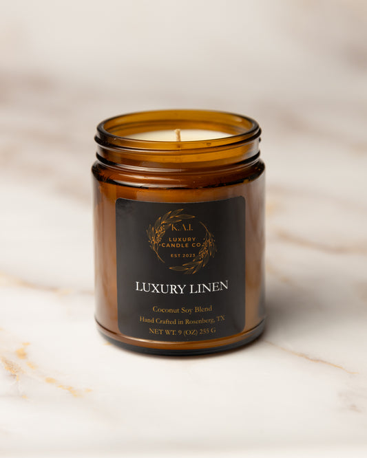 Luxury Linen Candle